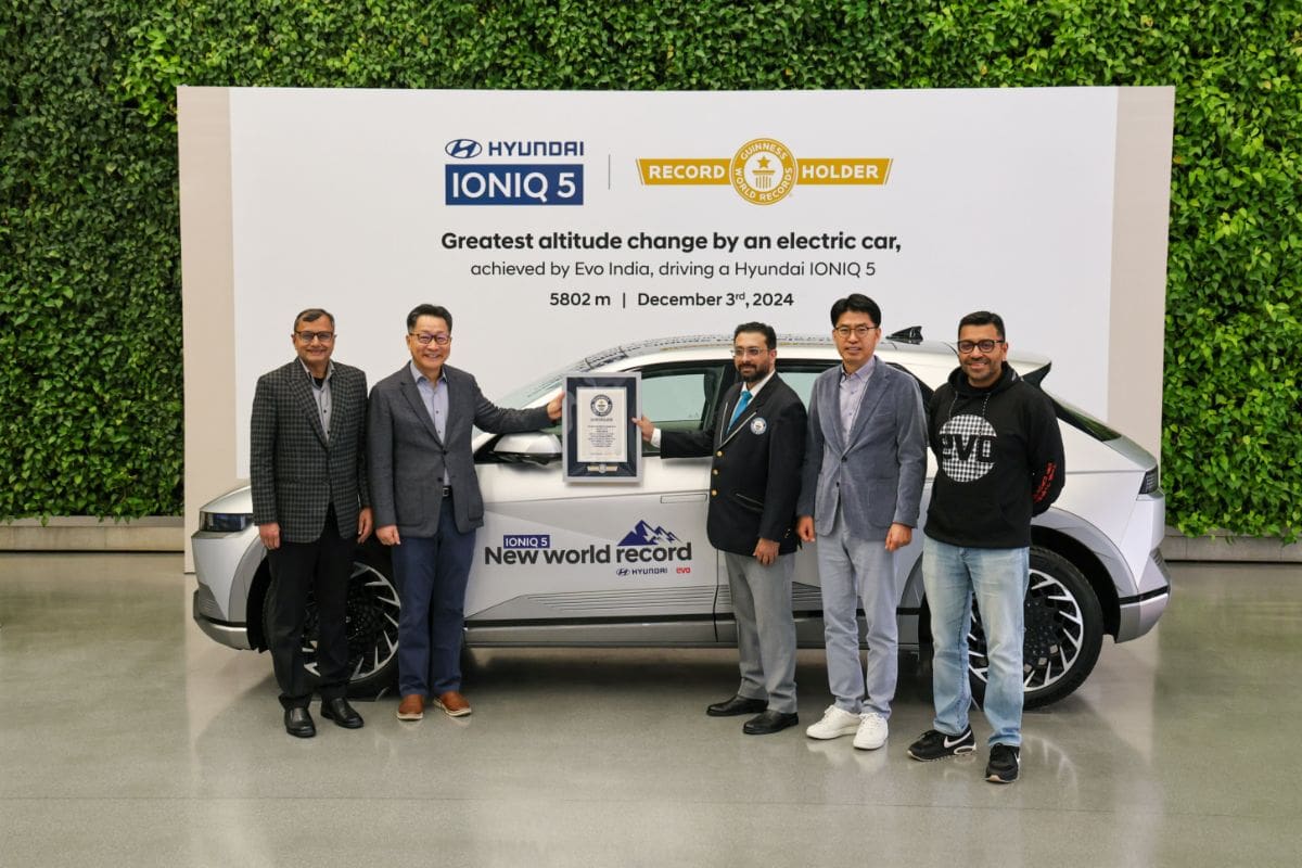 El Hyundai IONIQ 5 entró a los récord Guinness