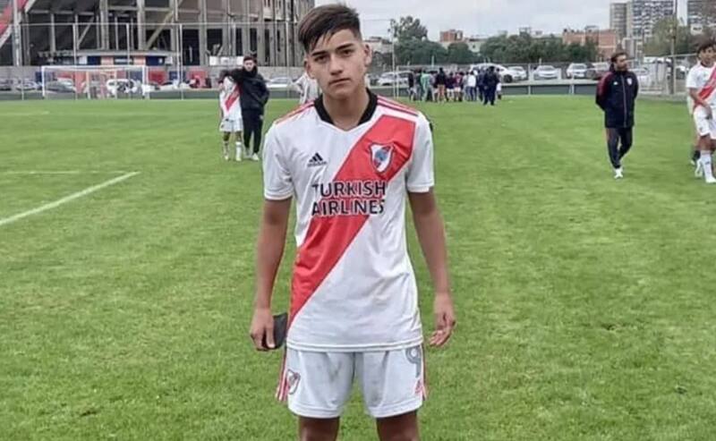 debutó en River Plate contra Barracas Central. Foto: La Pagina Millonaria.