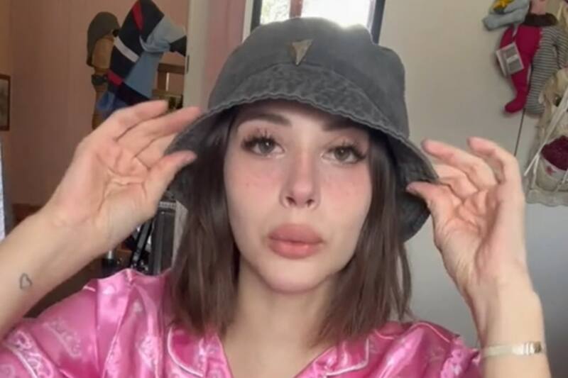 Este fue el único gorro que producción le permitió ingresar a "Gran Hermano", pero que finalmente le fue confiscado.