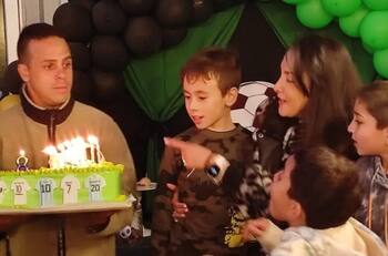 Icha Sobarzo mostró la entretenida celebración del cumpleaños de su hijo, Lukas