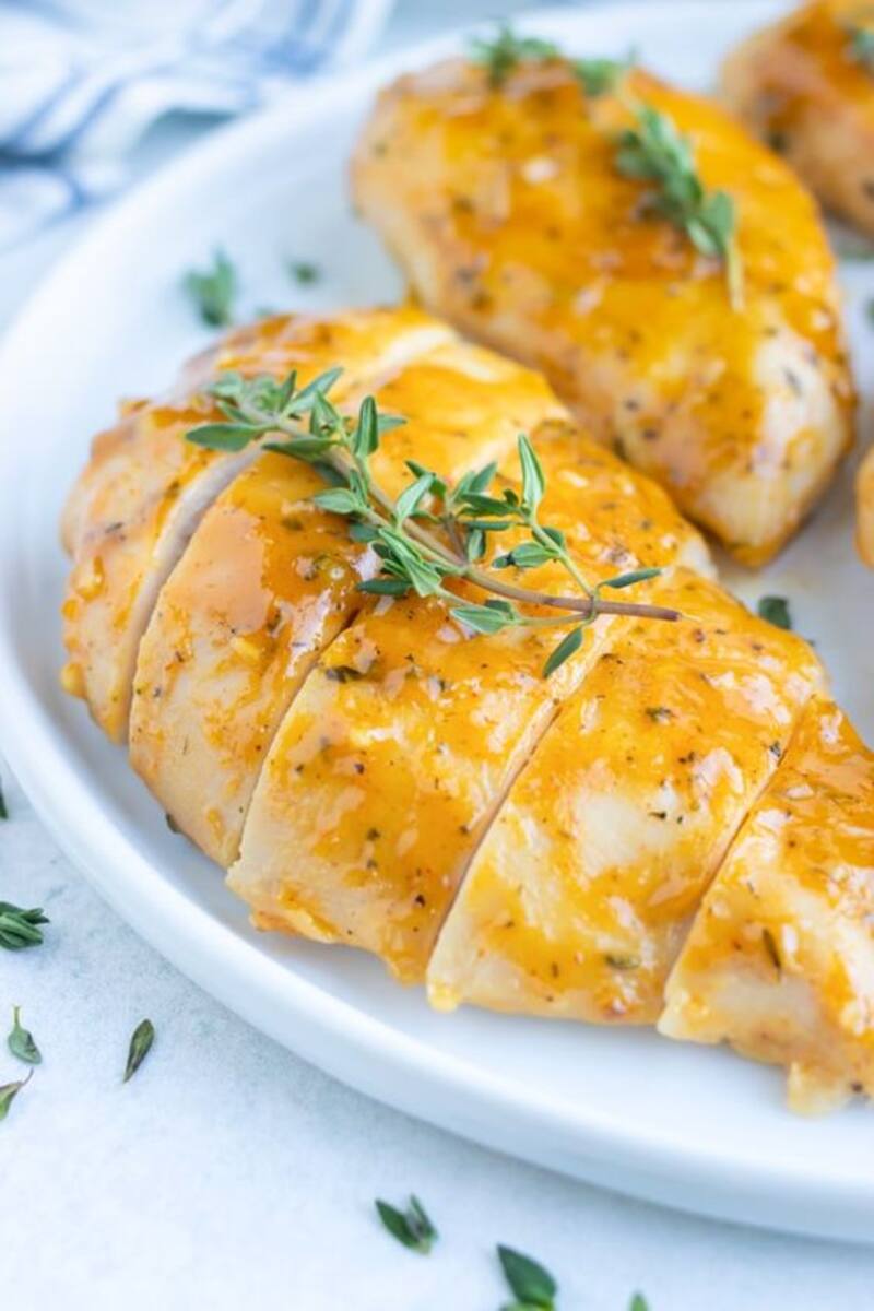 Sigue esta sencilla receta de pollo a la mostaza.