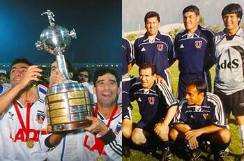 Sorpresa total: liberan inédita foto de cuatro ídolos de Colo Colo con la camiseta de la U