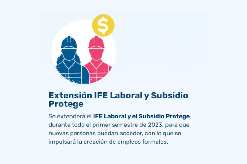 El aporte se extendió durante todo el primer semestre. Créditos: Gobierno de Chile.