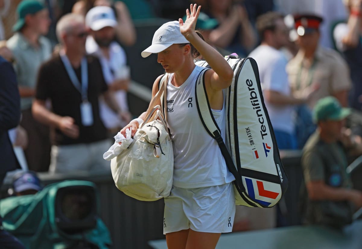 La polaca sigue sin poder ganar un Grand Slam en la presente temporada del circuito WTA. Foto: EFE.