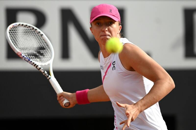 Iga Swiatek sigue luchando por la corona en Roland Garros. Foto: EFE.
