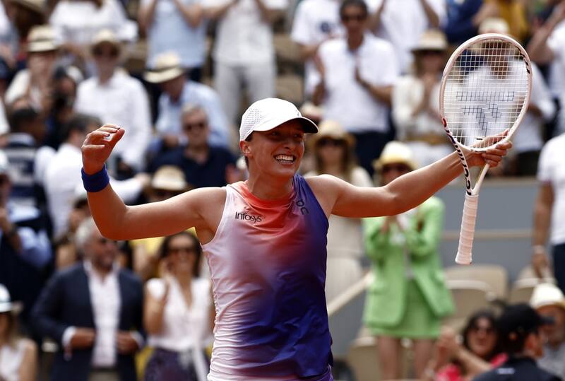 Iga Swiatek es tricampeona de Roland Garros, donde ha ganado cuatro veces. EFE