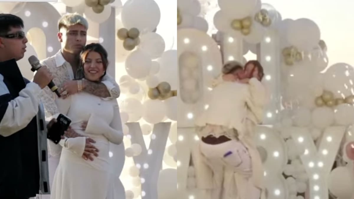 ¿Niño o niña? Ignacia Antonia y Ak4:20 revelan el sexo de su bebé