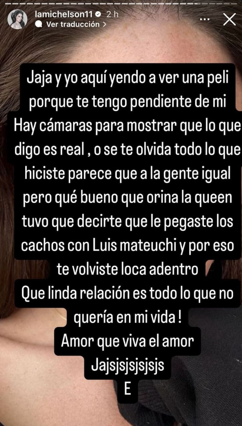 Ignacia Michelson reveló información de "Palabra de Honor"