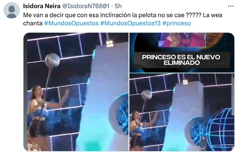 La modelo fue acusada de hacer trampa en la prueba.