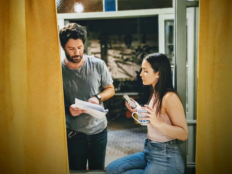 Cristián Arriagada e Ignacia Sepulveda, padre e hija en "Dime con quién andas" de CHV