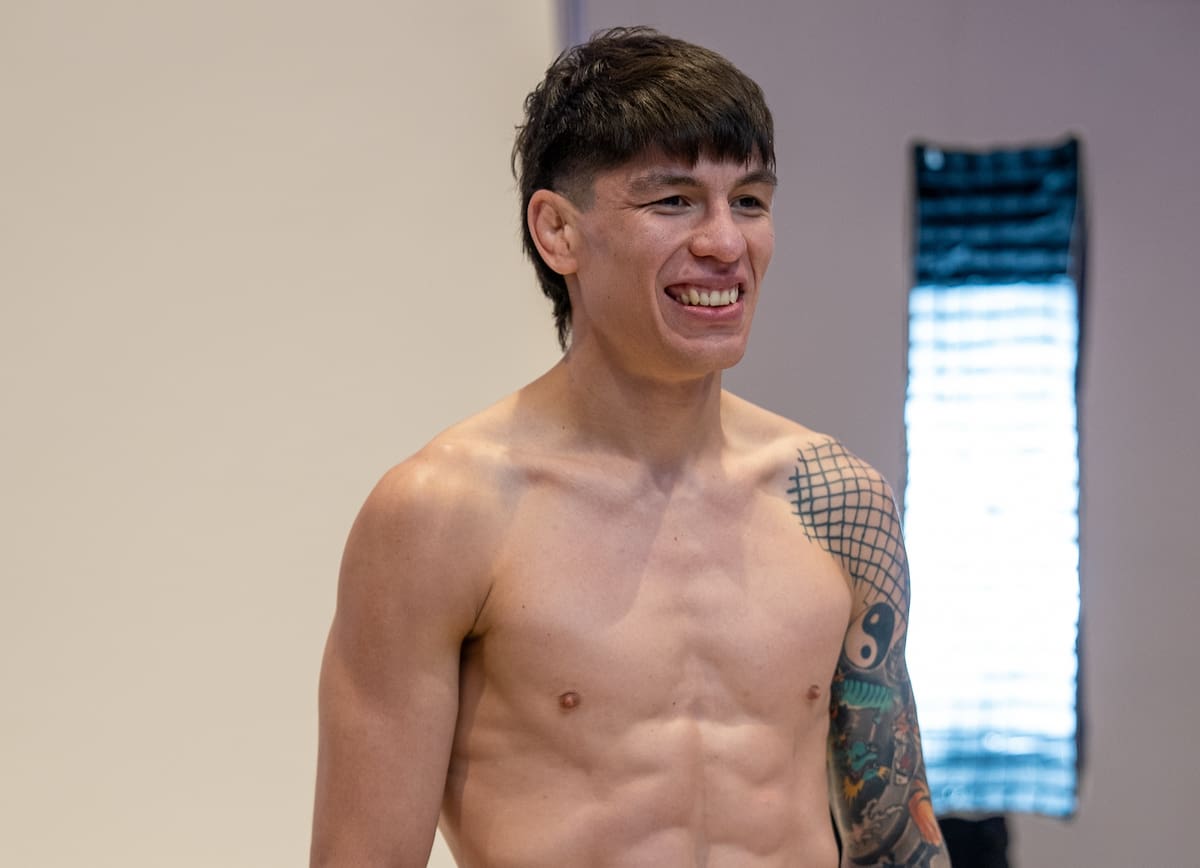 El chileno está listo para volver al octágono. Foto: UFC.