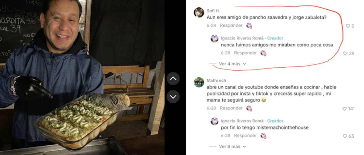El cocinero se lanzó sin filtro contra Saavedra y Zabaleta.