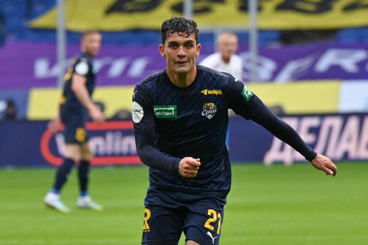 Ignacio Saavedra en el fútbol ruso.