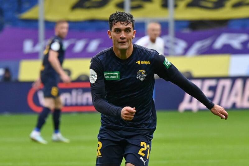 Ignacio Saavedra en el fútbol ruso.