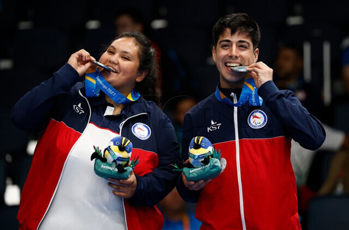 El Team ParaChile tuvo un lunes dorado en una jornada histórica en Santiago 2023
