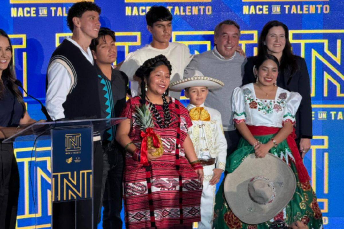 El chileno en el lanzamiento del programa Nace un Talento. Foto: Diario Esto.