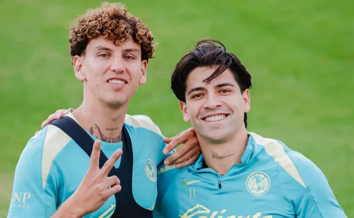 el Club América no puede desprenderse de los chilenos. Foto: Águilas monumental.