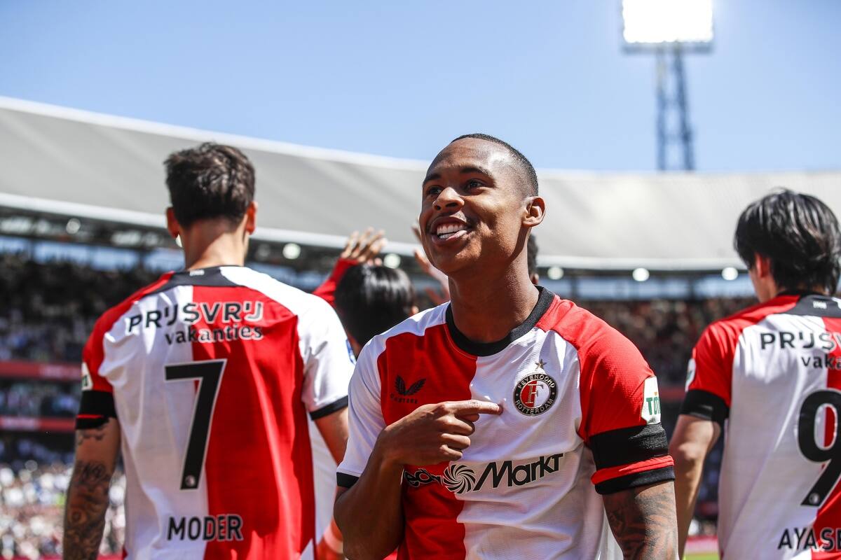 , jugador brasileño del Feyenoord. EFE