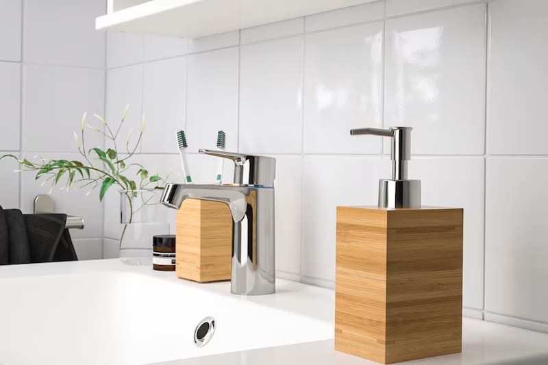 Un detalle natural y elegante para tu baño.