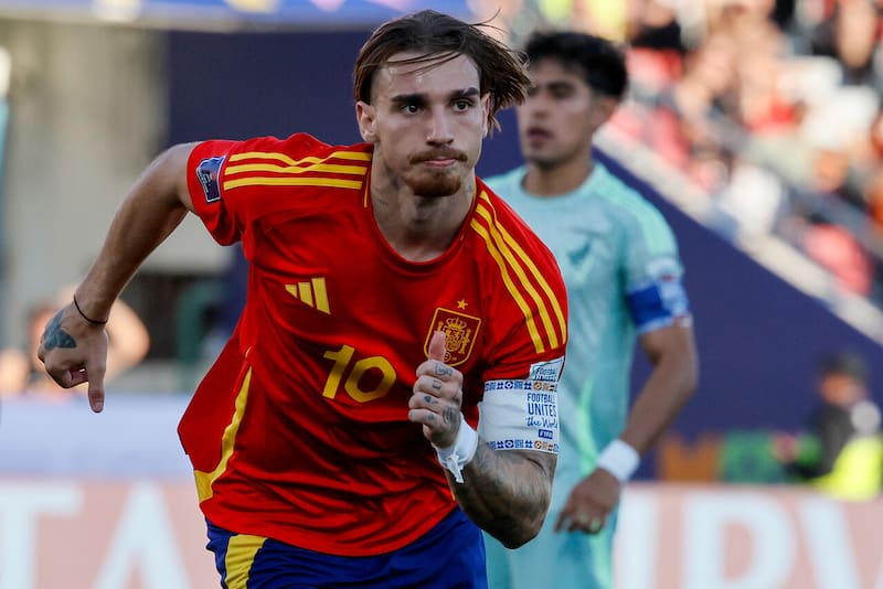Marcó de penal para los españoles. (Foto: Photosport)