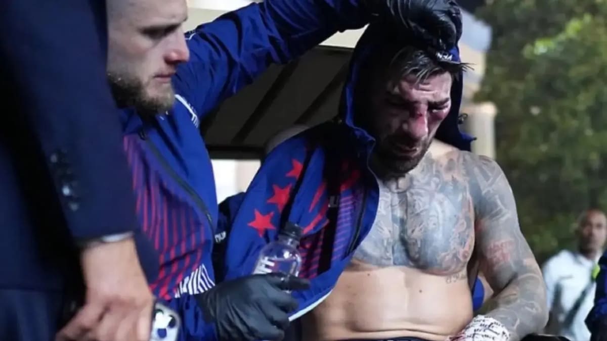 El luchador de la UFC sufrió contra Justin Gaethje.