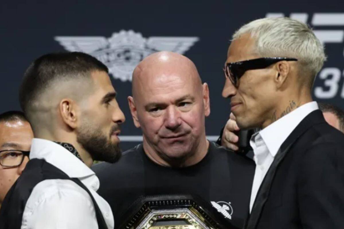 se enfrenta a Charles Oliveira en UFC 317. Créditos: Agencia EFE