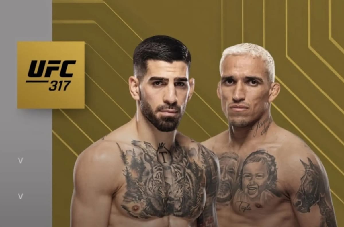 Ilia Topuria vs. Charles Oliveira: hora y dónde ver HOY la UFC 317