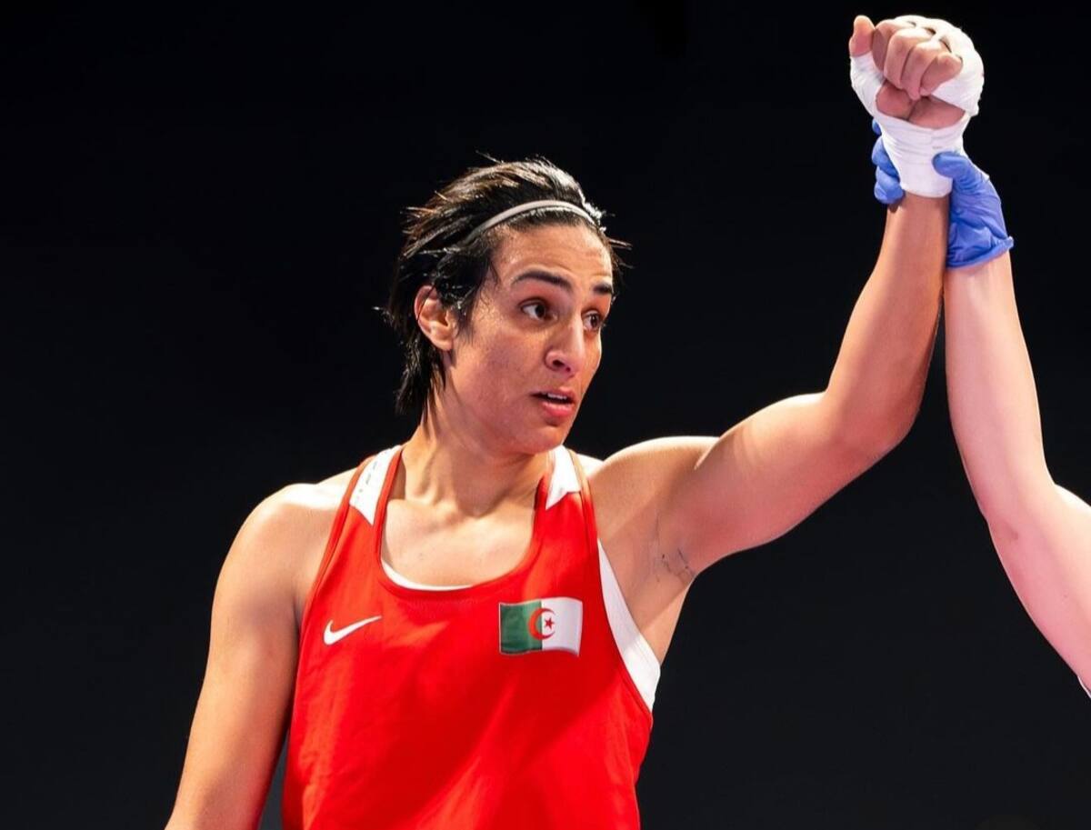 La deportista avanzó a los cuartos de final de boxeo femenino. Créditos: @imane:khelif_10.