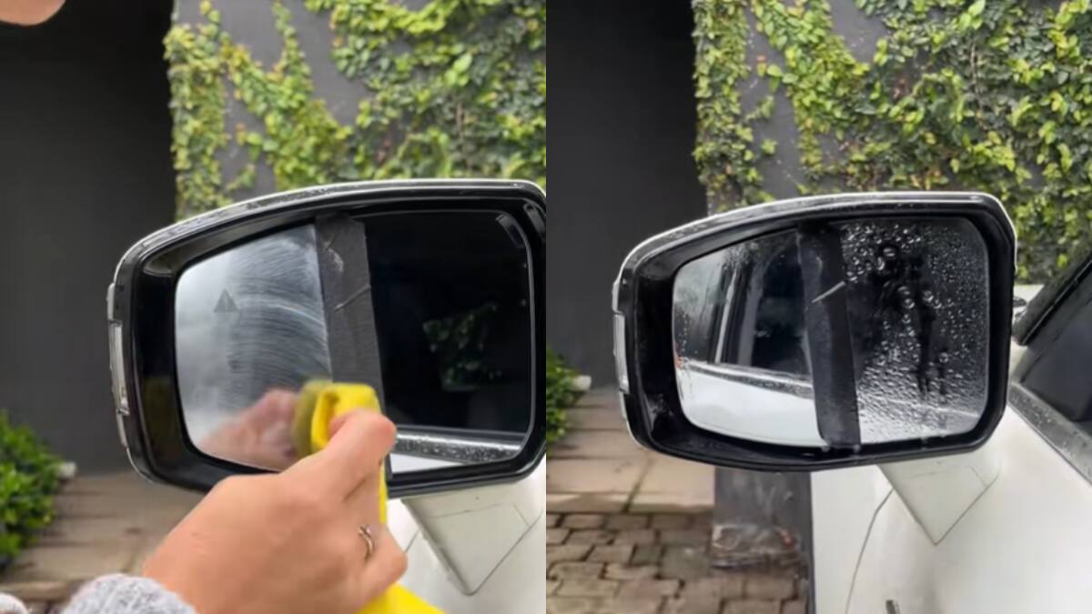 Así puedes impermeabilizar los espejos de tu auto en días de lluvia usando un solo producto que ya tienes en casa