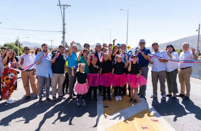 Obras incluyeron la intervención de 20 km. Créditos: MOP.