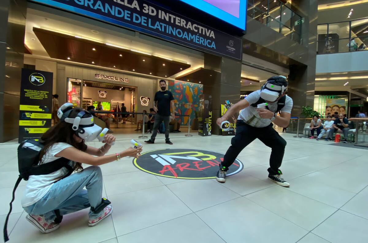 Inbattle: El juego de realidad virtual a cuerpo completo y gratuito que no te puedes perder