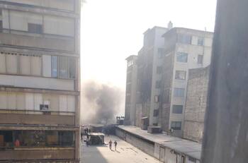 Estos son los desvíos que hay en Santiago por incendio en el centro de la capital