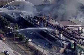 VIDEO | Gran explosión de una fábrica de metal en Ohio, Estados Unidos