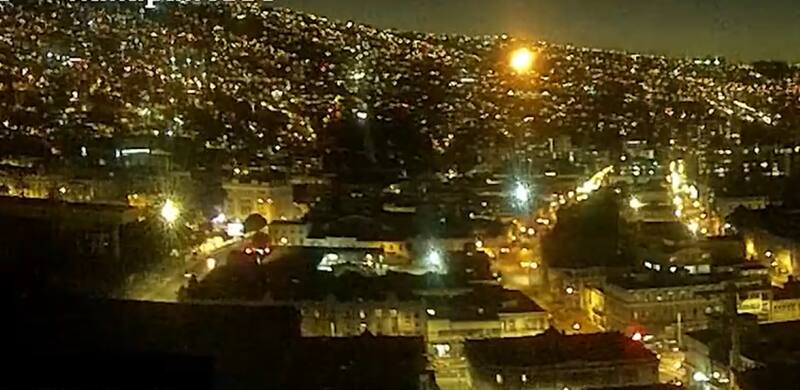 Revisa el momento exacto en el que se desató el incendio.