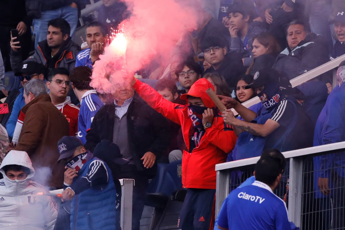 Los incidentes durante el Clásico Universitario 196.
