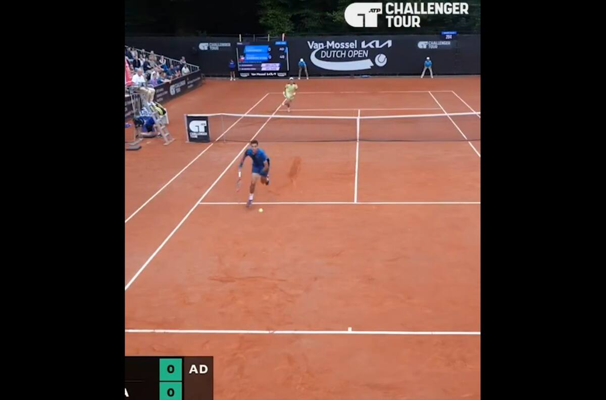 VIDEO: El increíble punto de Tomás Barrios en la final de Amersfoort que dejó a todos maravillados