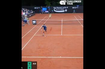 VIDEO: El increíble punto de Tomás Barrios en la final de Amersfoort que dejó a todos maravillados