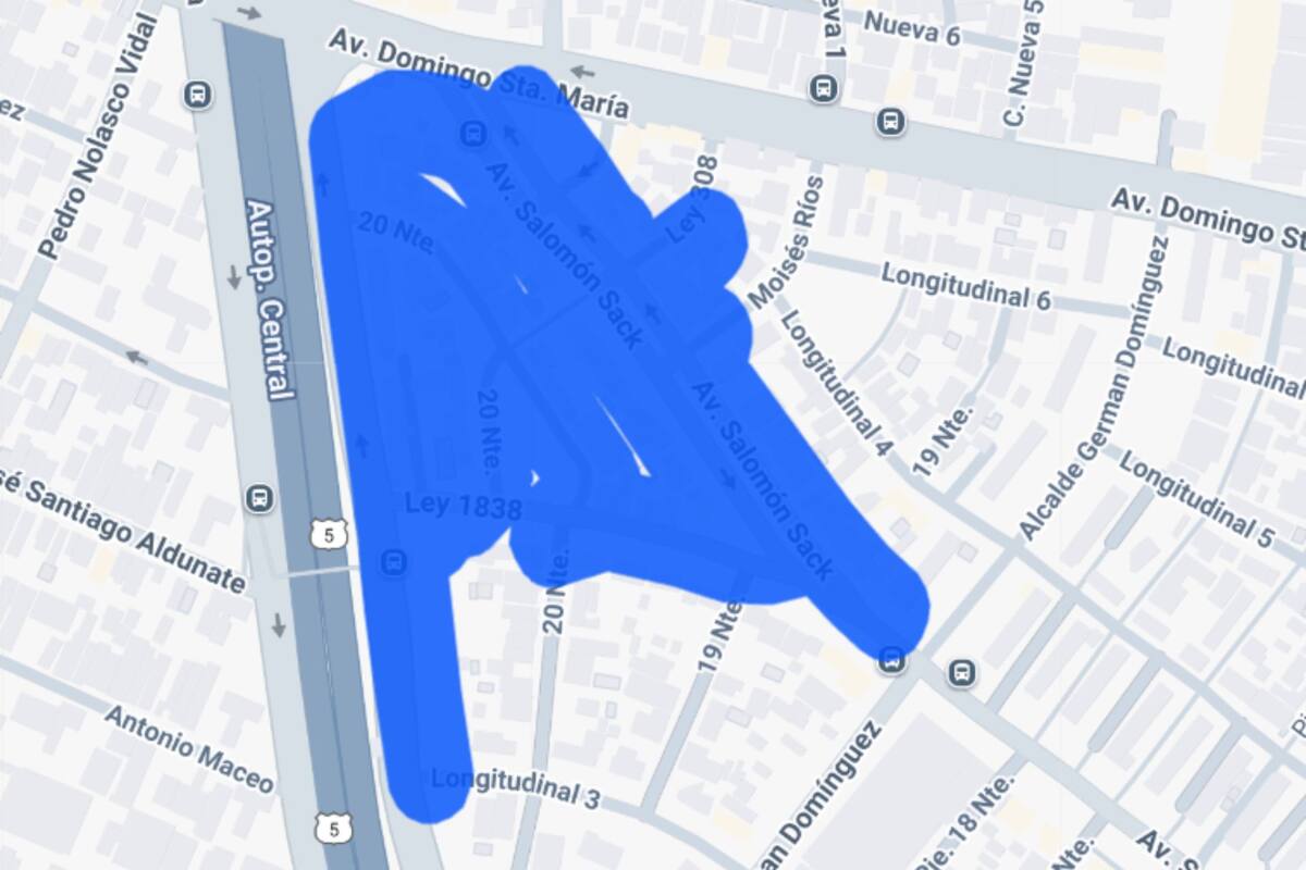 Los vecinos del sector van a quedar sin luz a las 09:00 horas.
Créditos: Enel.