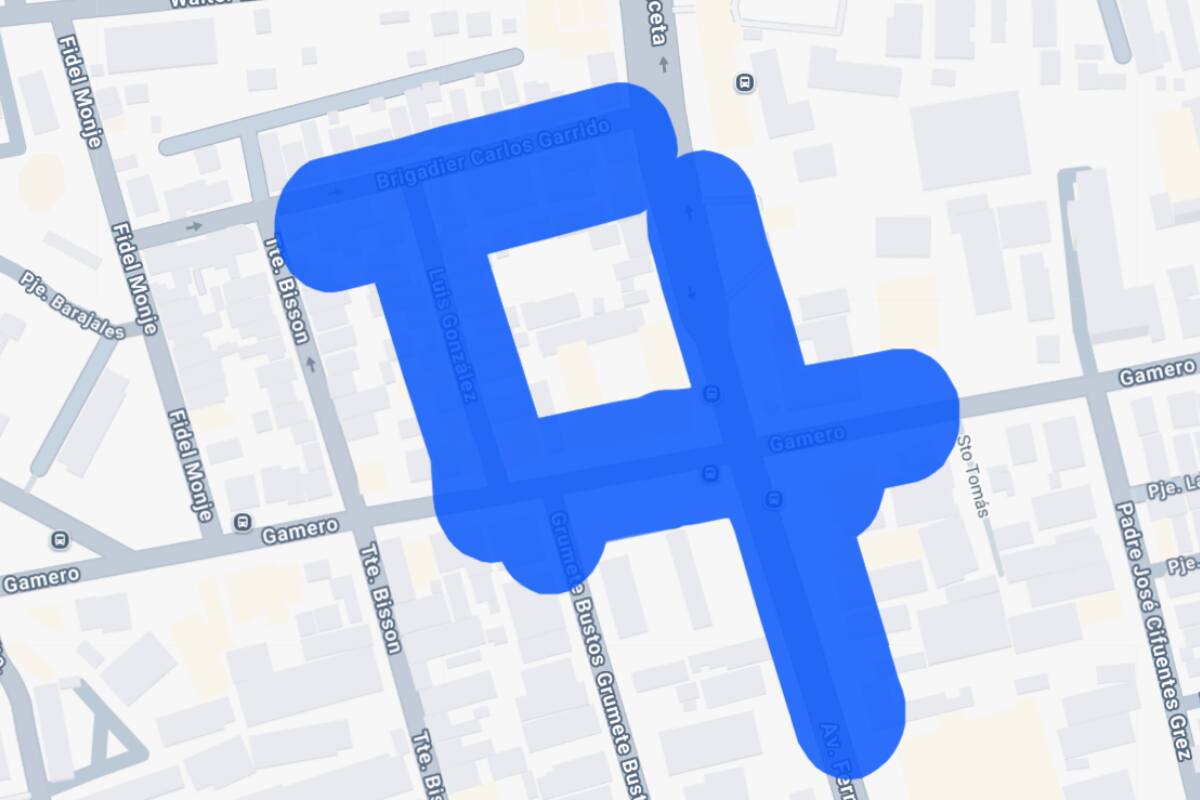 El listado completo de las zonas afectadas fue compartido durante esta jornada por la compañía eléctrica. Créditos: Enel.