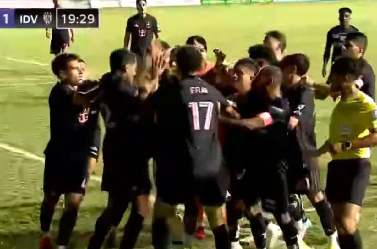 VIDEO | Luis Suárez se va a las manos en amistoso de Inter Miami e Independiente del Valle