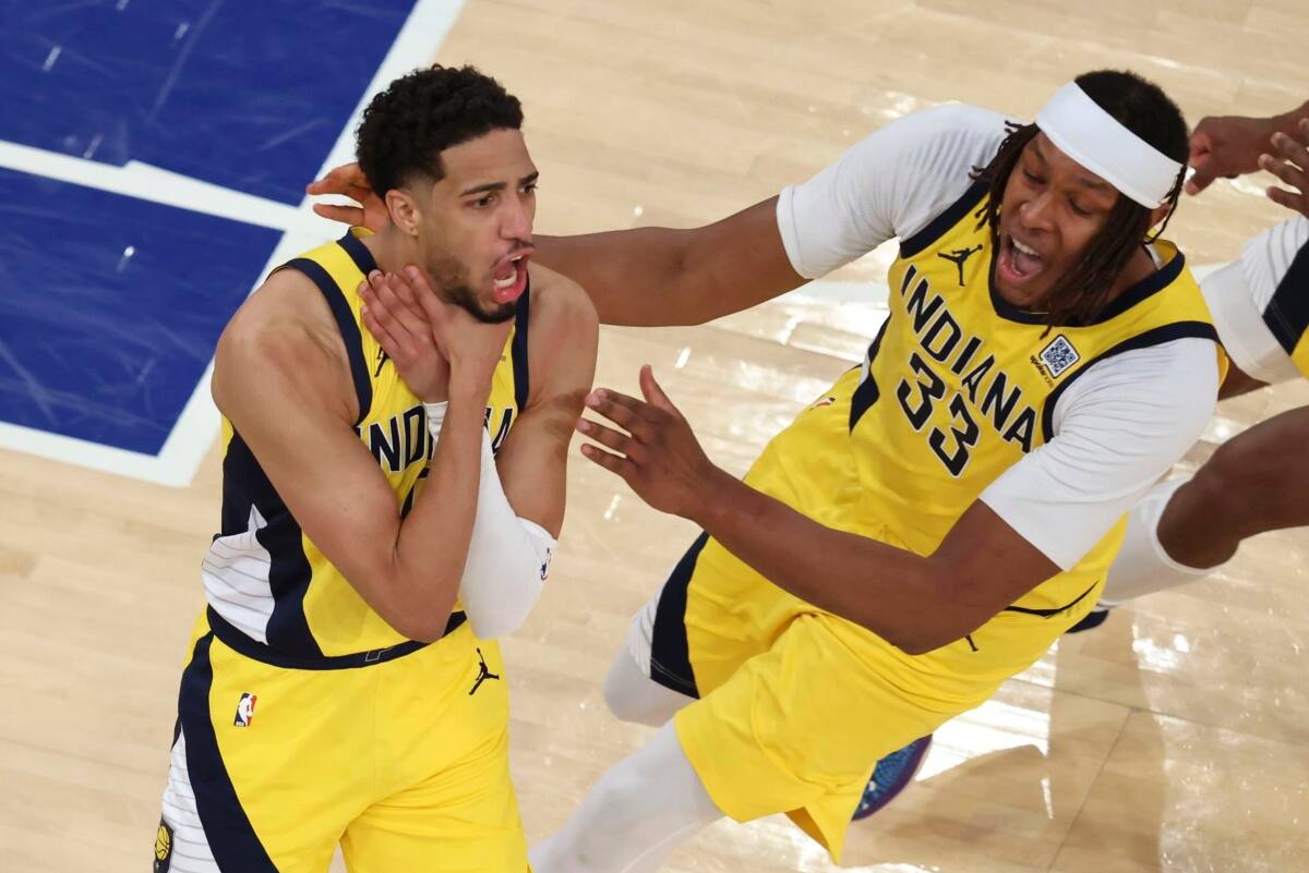 festeja en el Madison Square Garden. Foto: EFE.