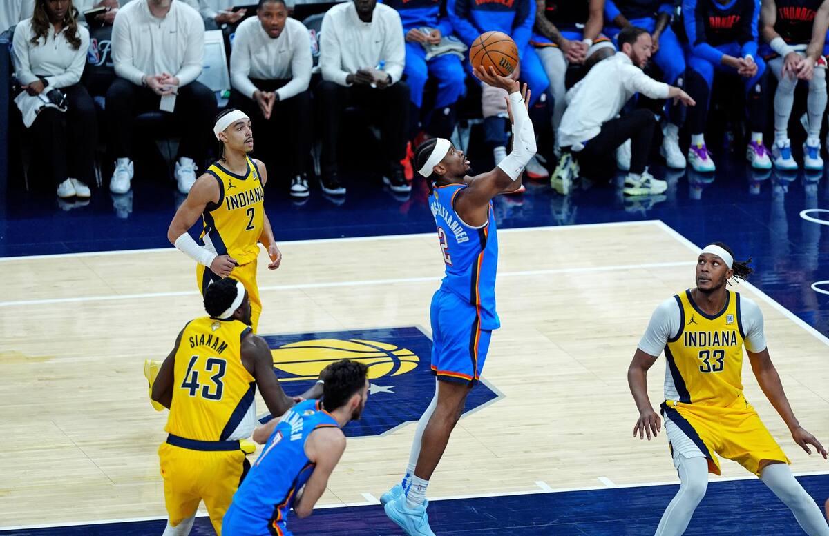 Los Thunder se impusieron a los Pacers en la cuarta final de la NBA. /EFE.