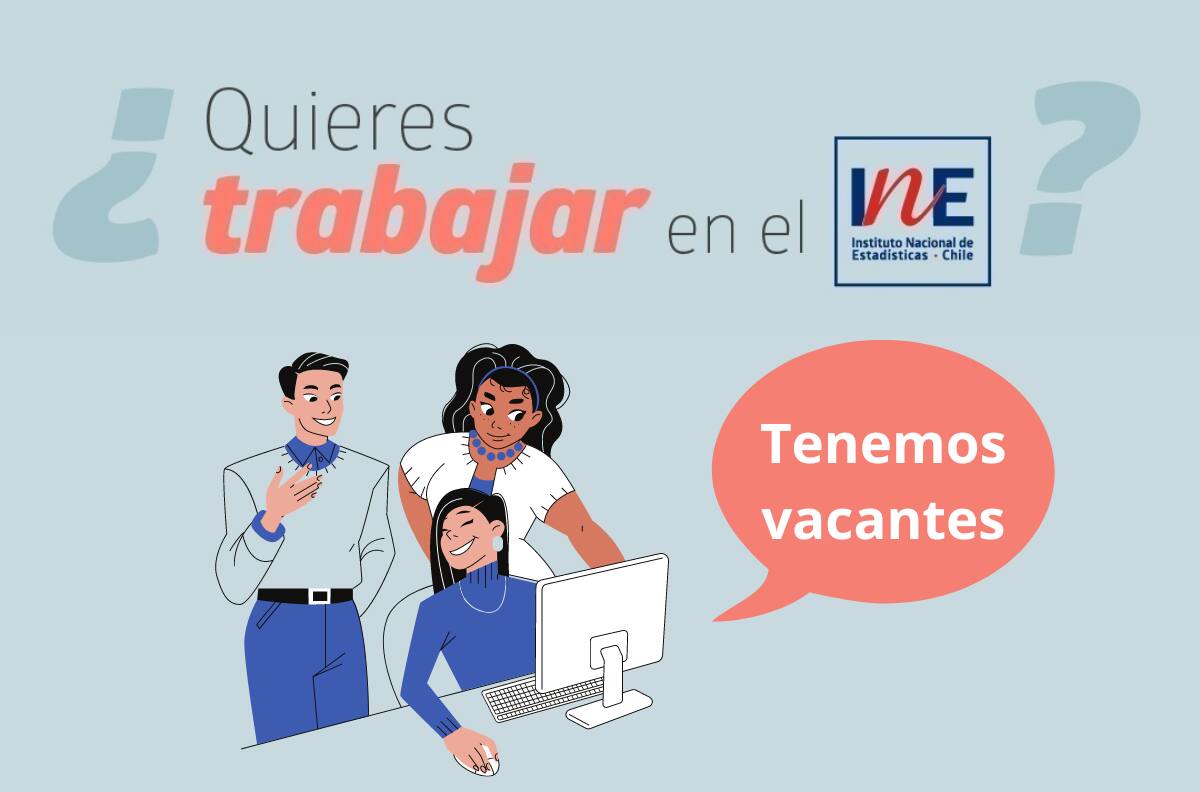 Con sueldos de $1.433.000: INE busca trabajadores en la Región Metropolitana