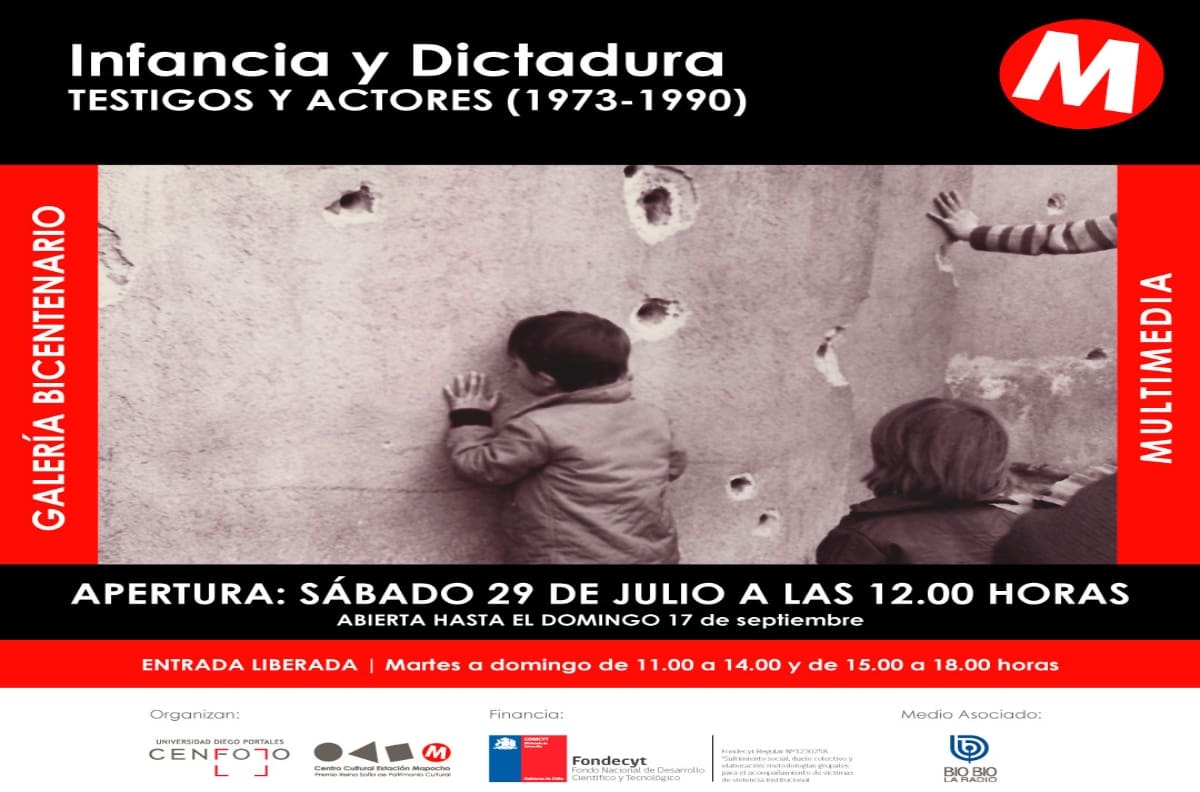 A 50 años del Golpe Militar: Dónde ver gratis la exposición “Infancia y dictadura: Testigos y actores (1973-1990)”