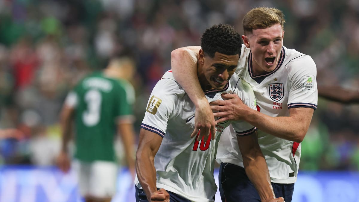 En un partidazo: Inglaterra sobrevive con un hombre menos y deja a México fuera del Mundial 2026