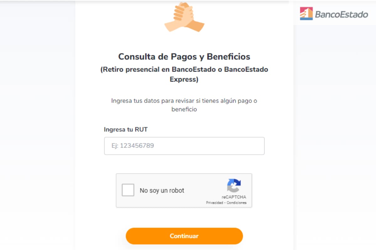 Revisa si no has cobrado el beneficio. Créditos: Banco Estado