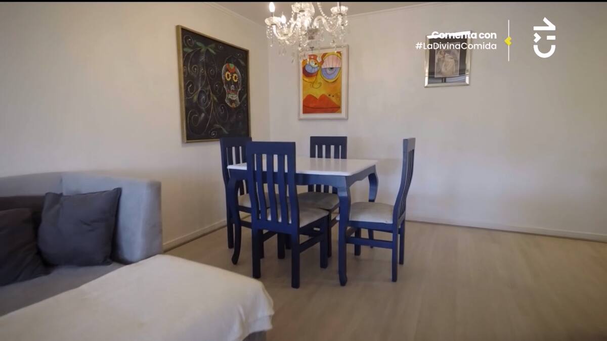 Ingrid Parra mostró su casa, la cual tiene solo cuadros hechos por ella misma.