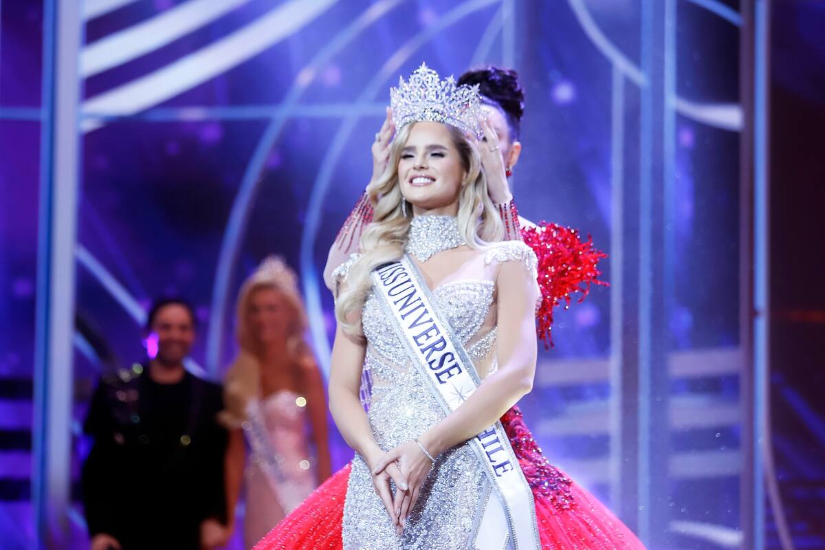 siendo coronada en Miss Universo Chile 2025.