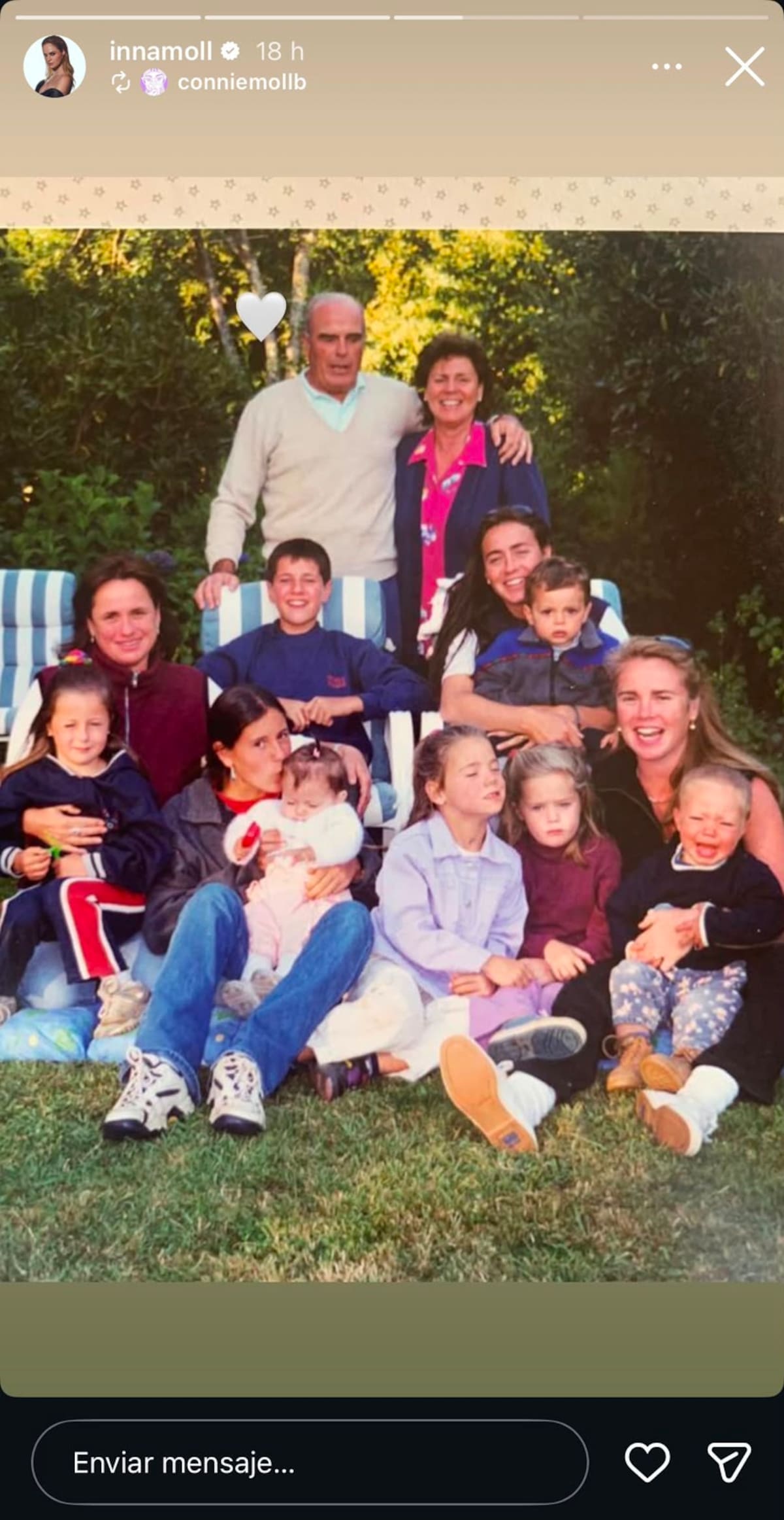 Despide a su abuelo a través de RRSS.
Foto: Instagram