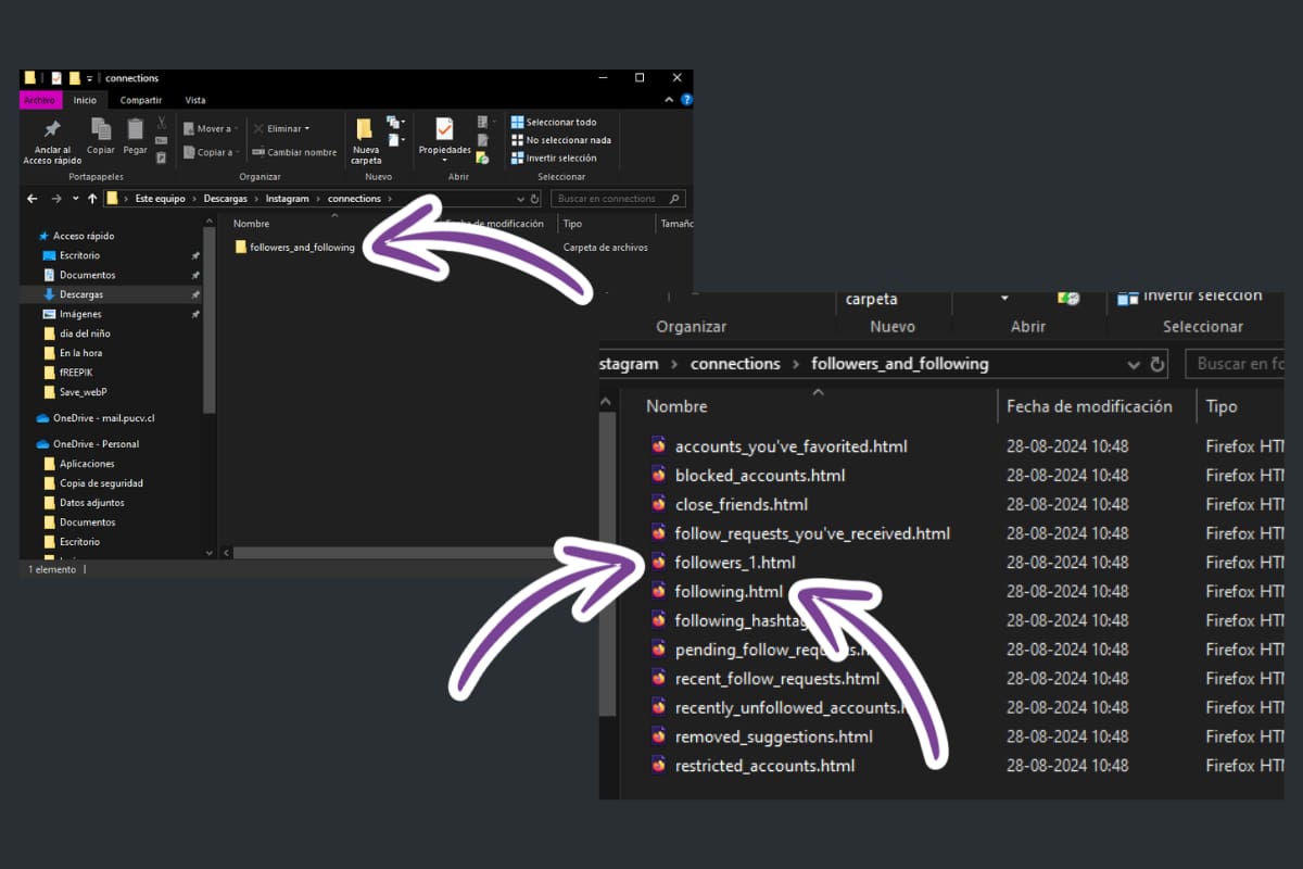 Para hacerlo más fácil, puedes continuar el proceso desde tu computador, enviando el archivo comprimido mediante WhatsApp a ti mismo.